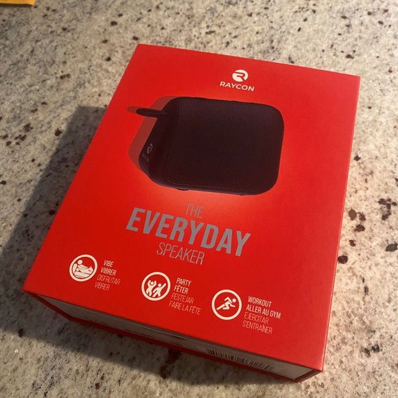 New in Box - Raycon Everyday Bluetooth® Speaker - Carbon Black - Picture 2 of 3